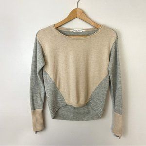 ATHLETA Color Block Wool Sweater